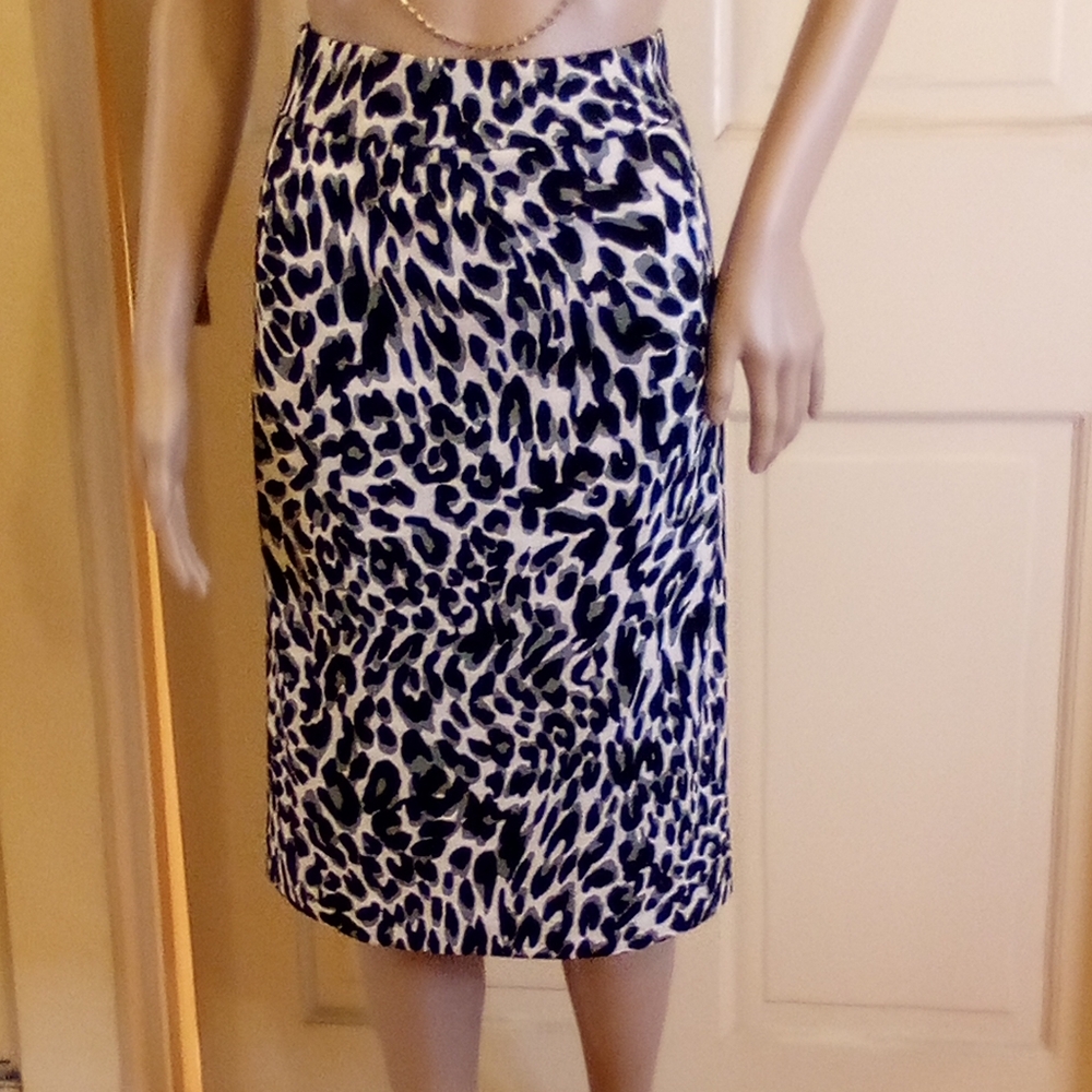 Leopard Midi Skirt